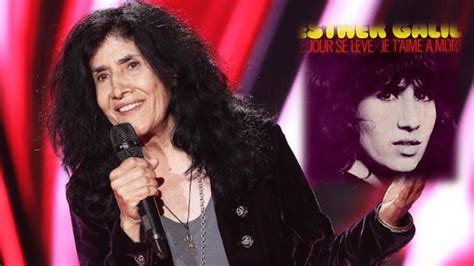 When Esther Galil, glory of the 70s with “Le jour se leva”, .